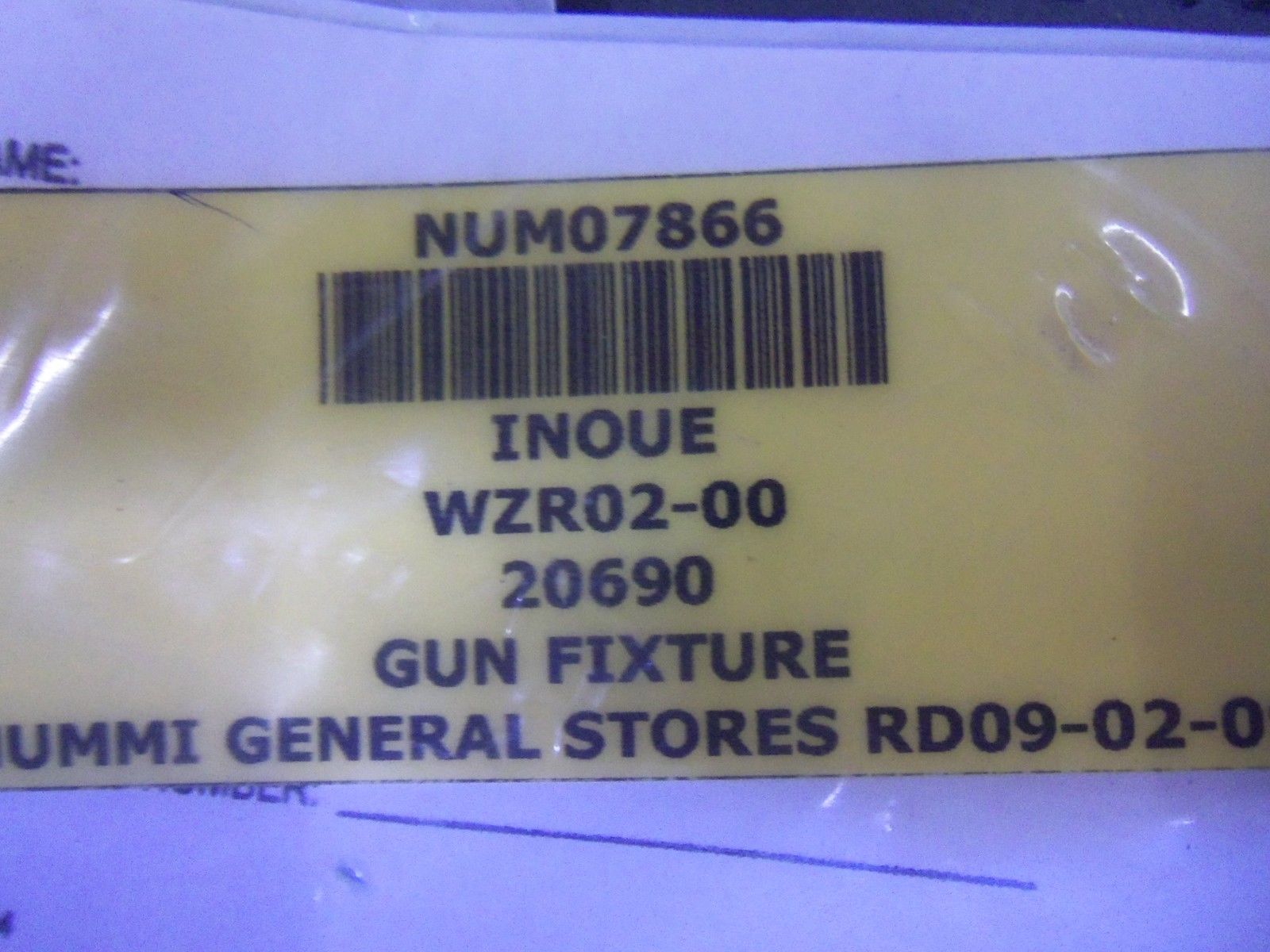INOUE WZR02-00 GUN FIXTURE NSNP