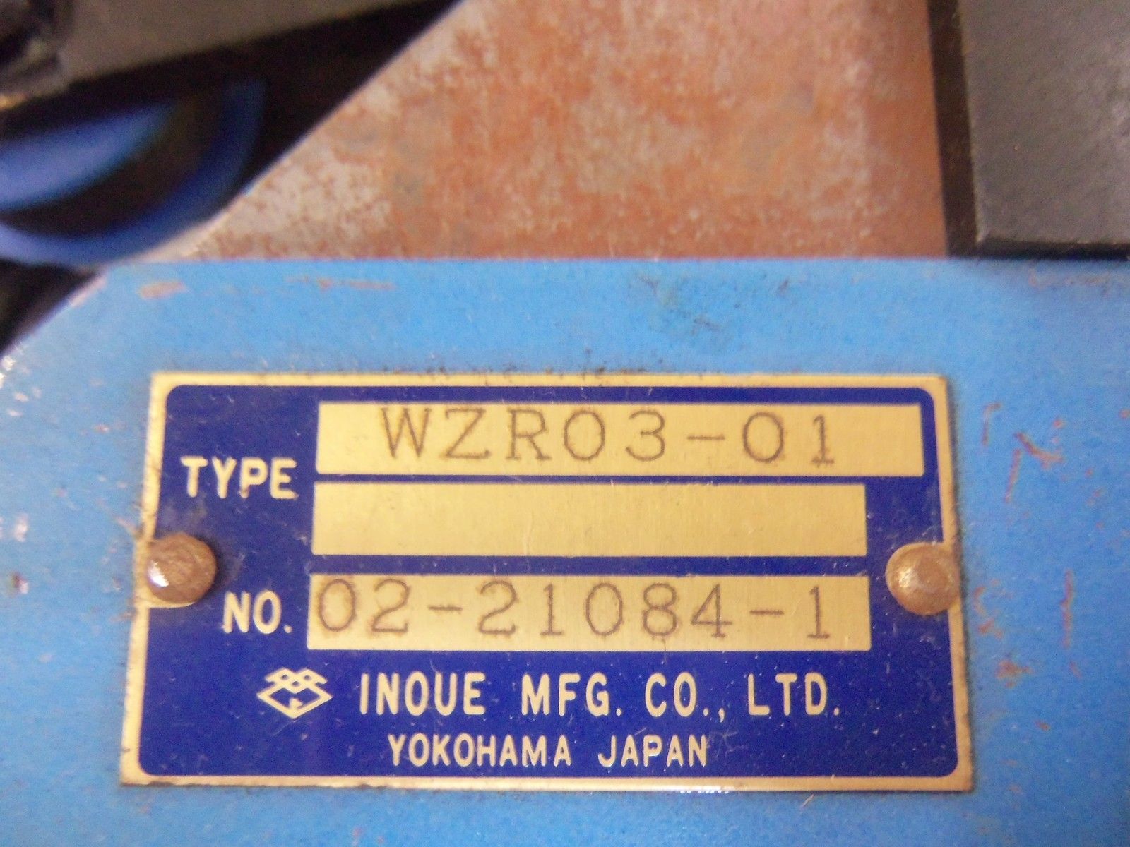 INOUE WZR03-01 GUN FIXTURE NSNP