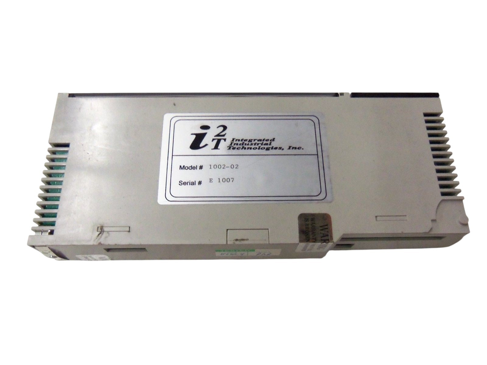 INTEGRATED TECHNOLOGIES 1002-02 UNMP