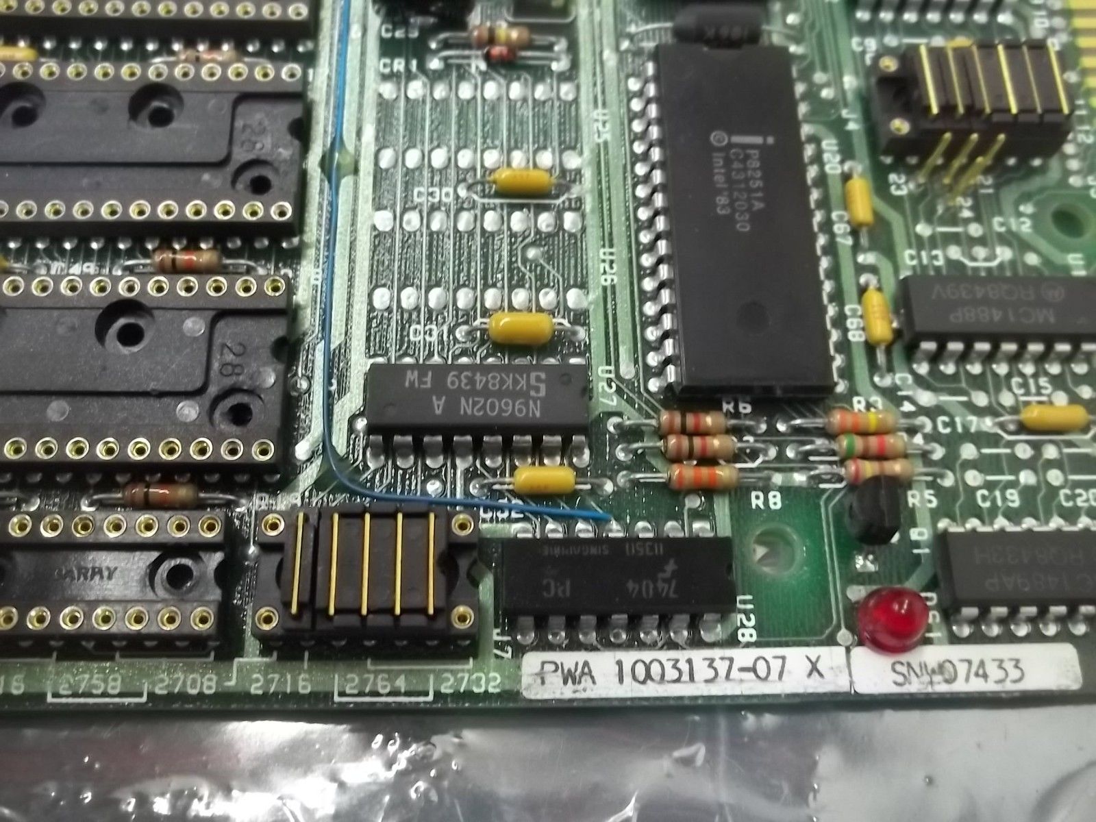 INTEL PWA1003137-07 X PROCESSOR BOARD UNMP