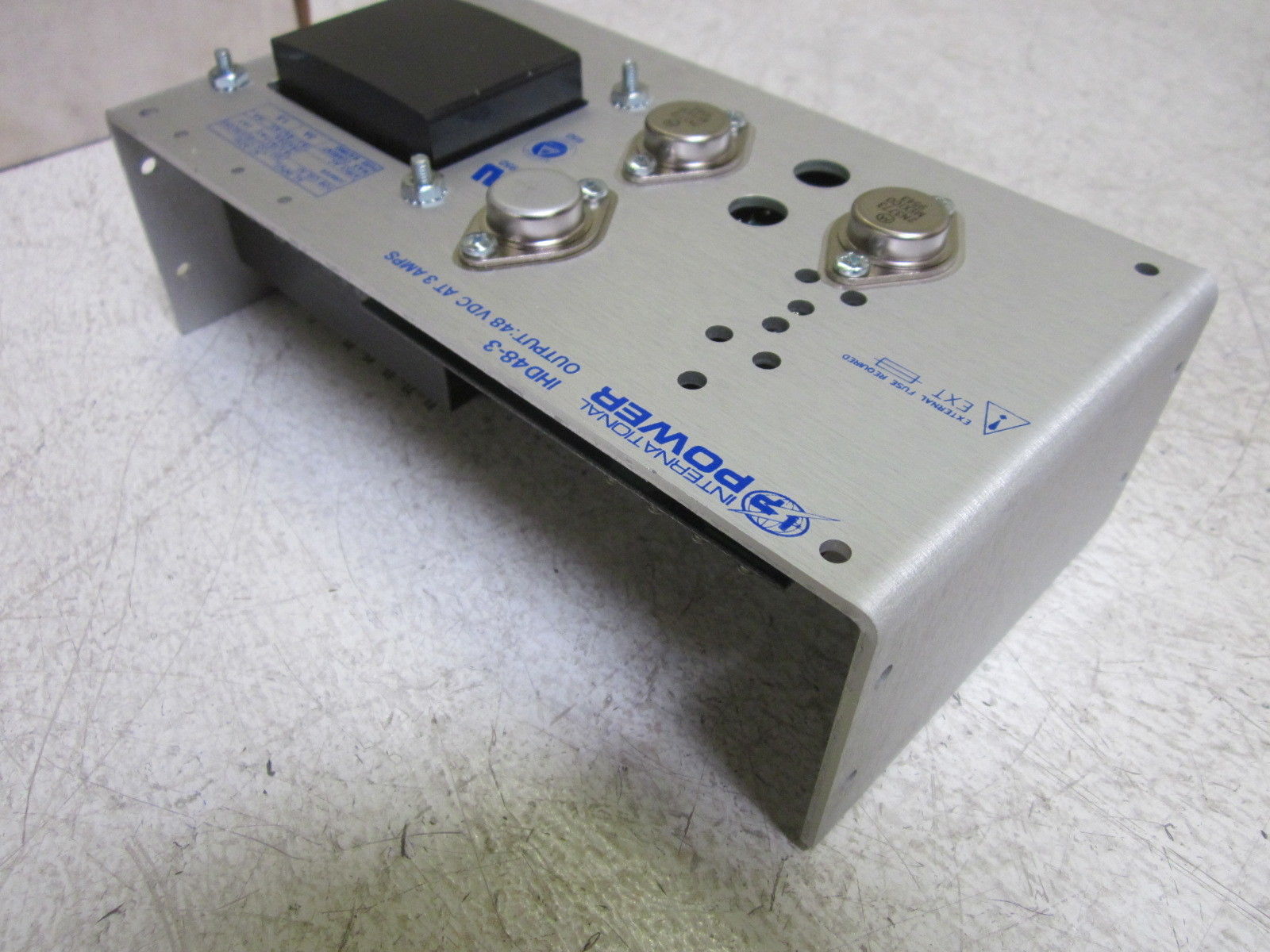 INTERNATIONAL POWER IHD48-3 POWER SUPPLY 48VDC NSMP