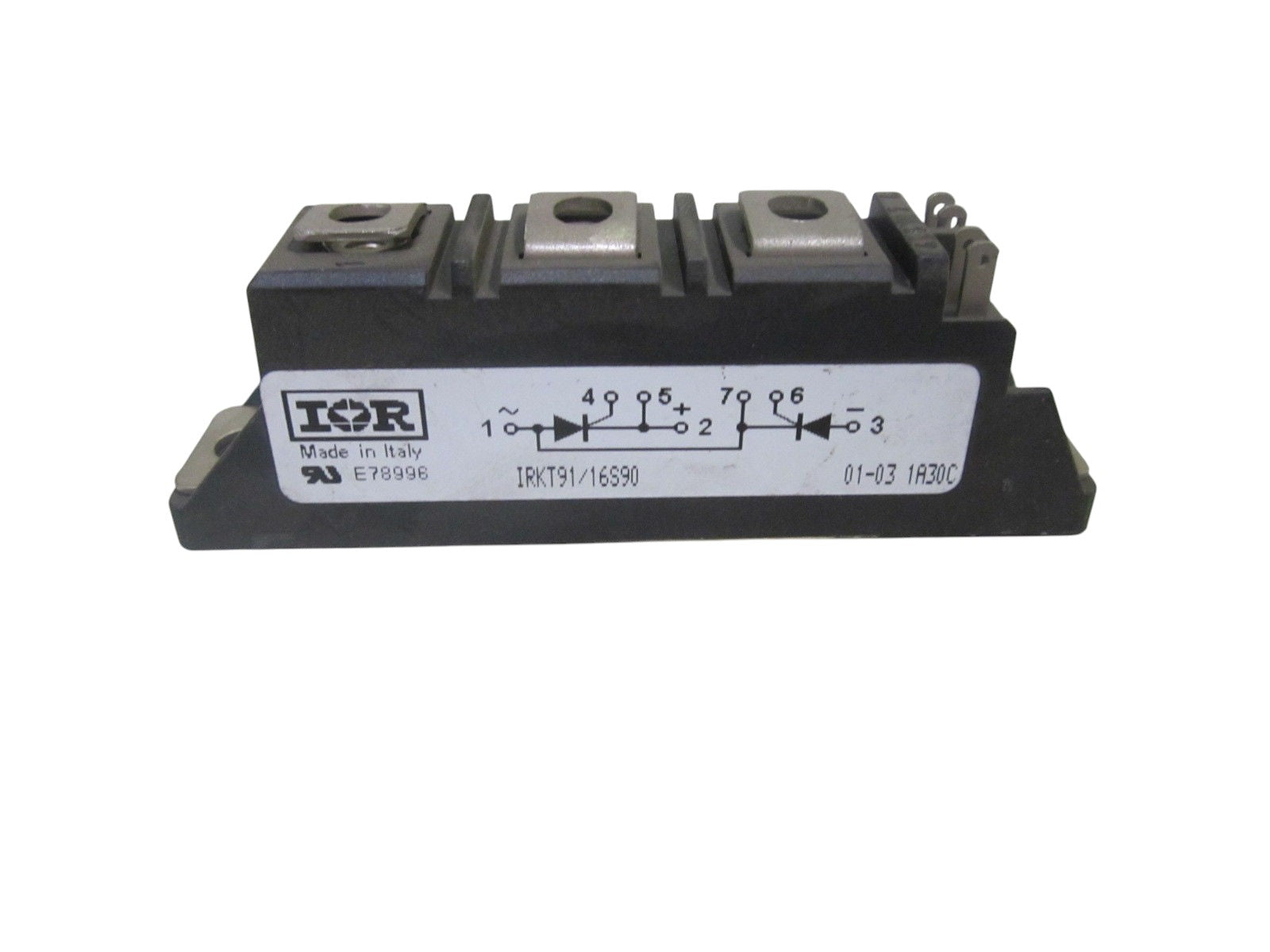 INTERNATIONAL RECTIFIER  IRKT91/16S90 SEMICONDUCTOR UNMP