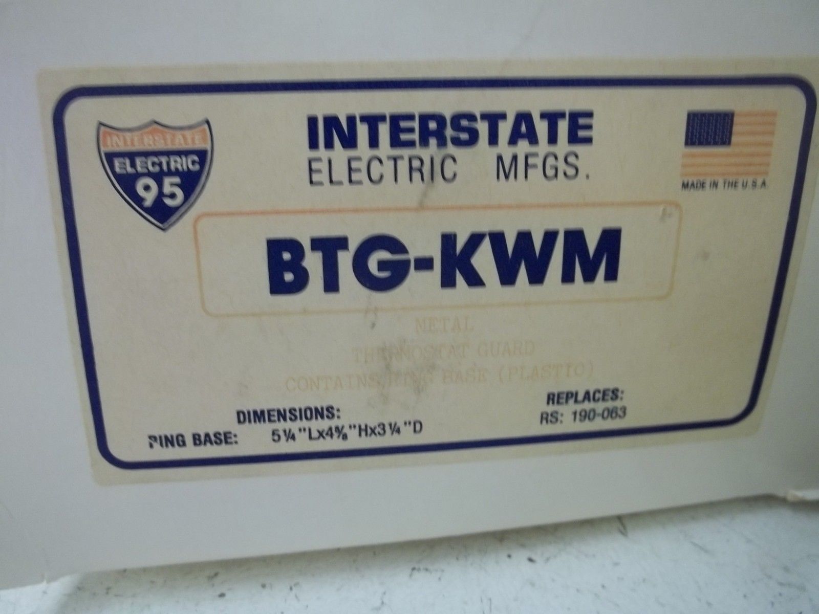 INTERSTATE ELECTRIC BTG-KWM NSMP