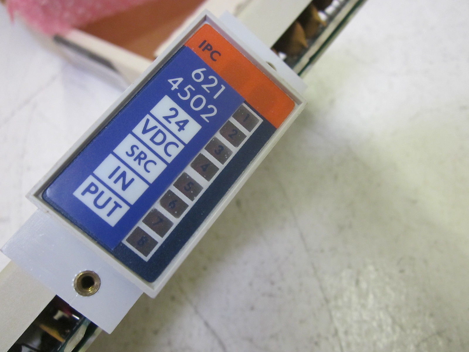 IPC 621-4502 INPUT MODULE 24VDC UNMP