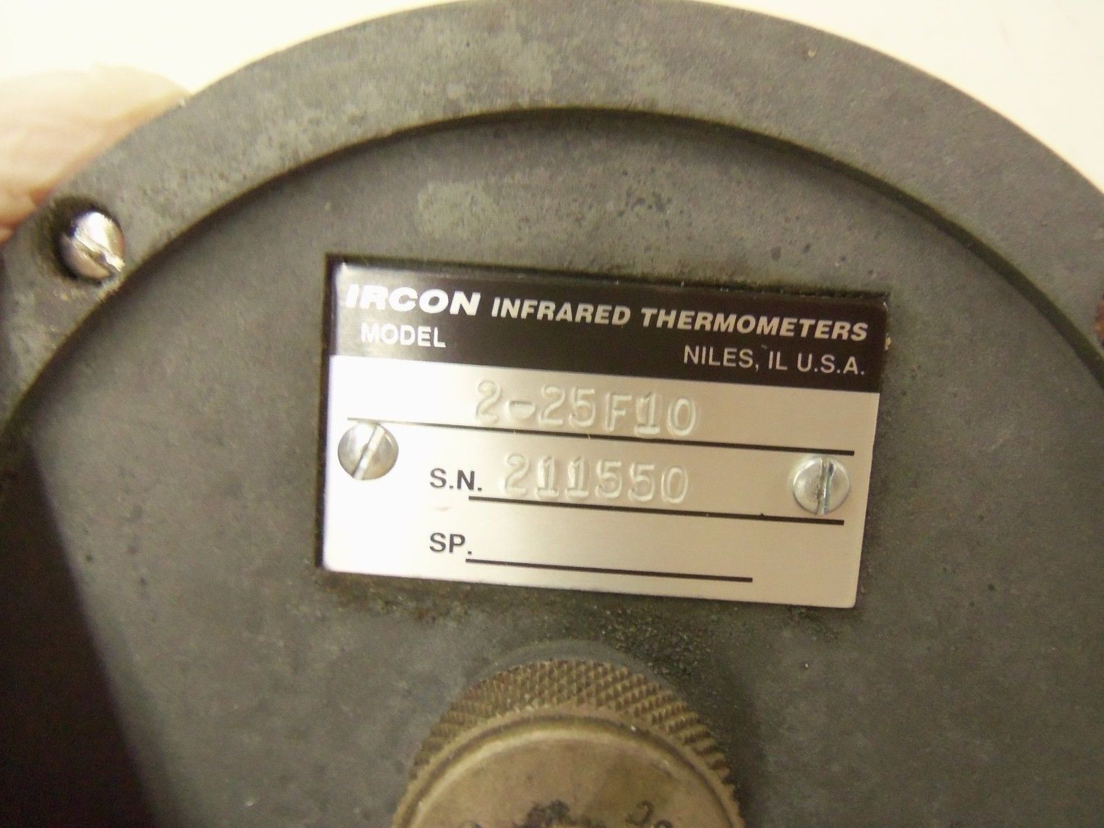 IRCON 2-25F10 INFRARED THERMOMETER NSNP