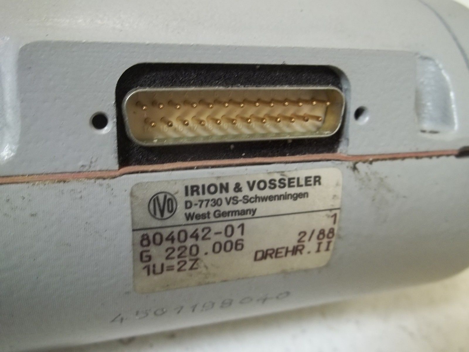 IRION & VOSSELER 804042-01 UNMP