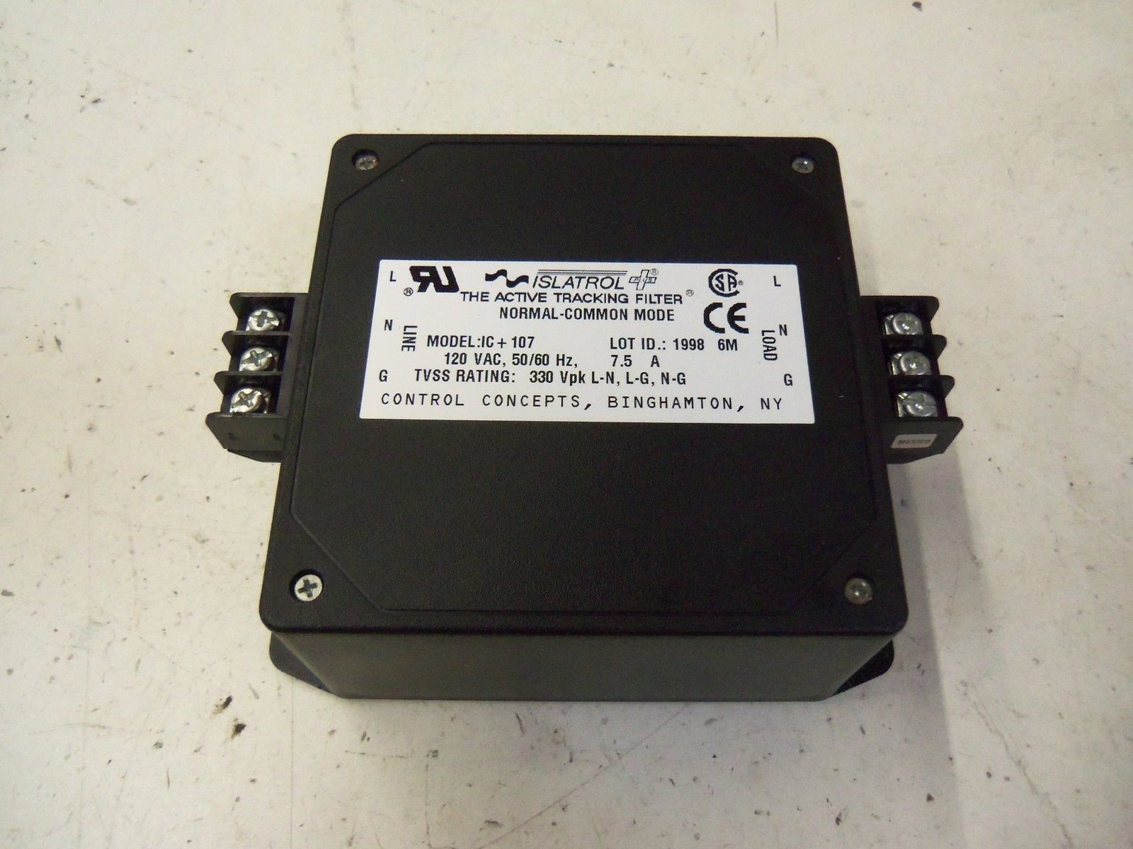ISLATROL IC+107 *NEW NO BOX*