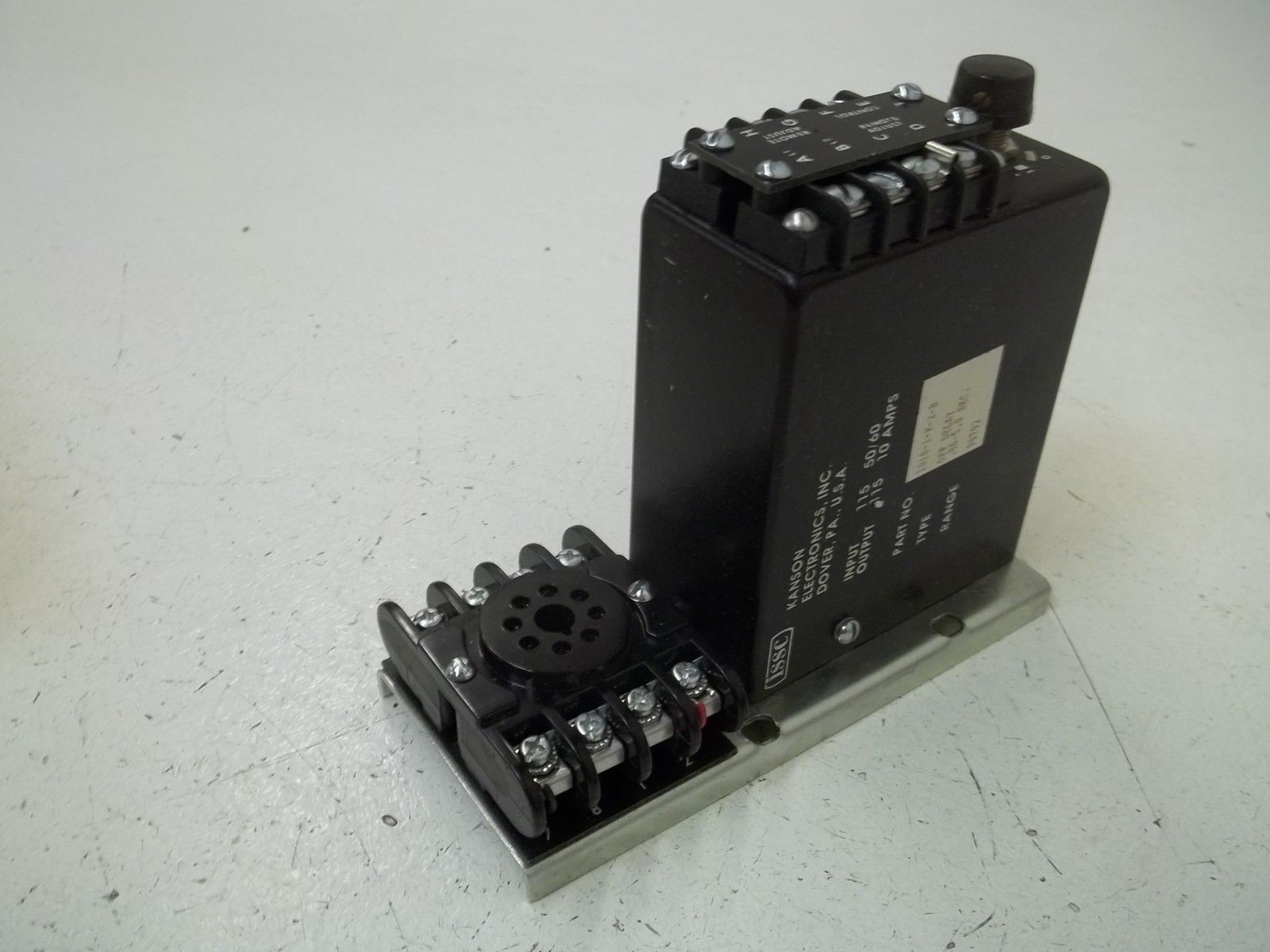 ISSC 1010-1-F-2-B TIMER OFF DELAY .06-5.0 SEC. NSMP