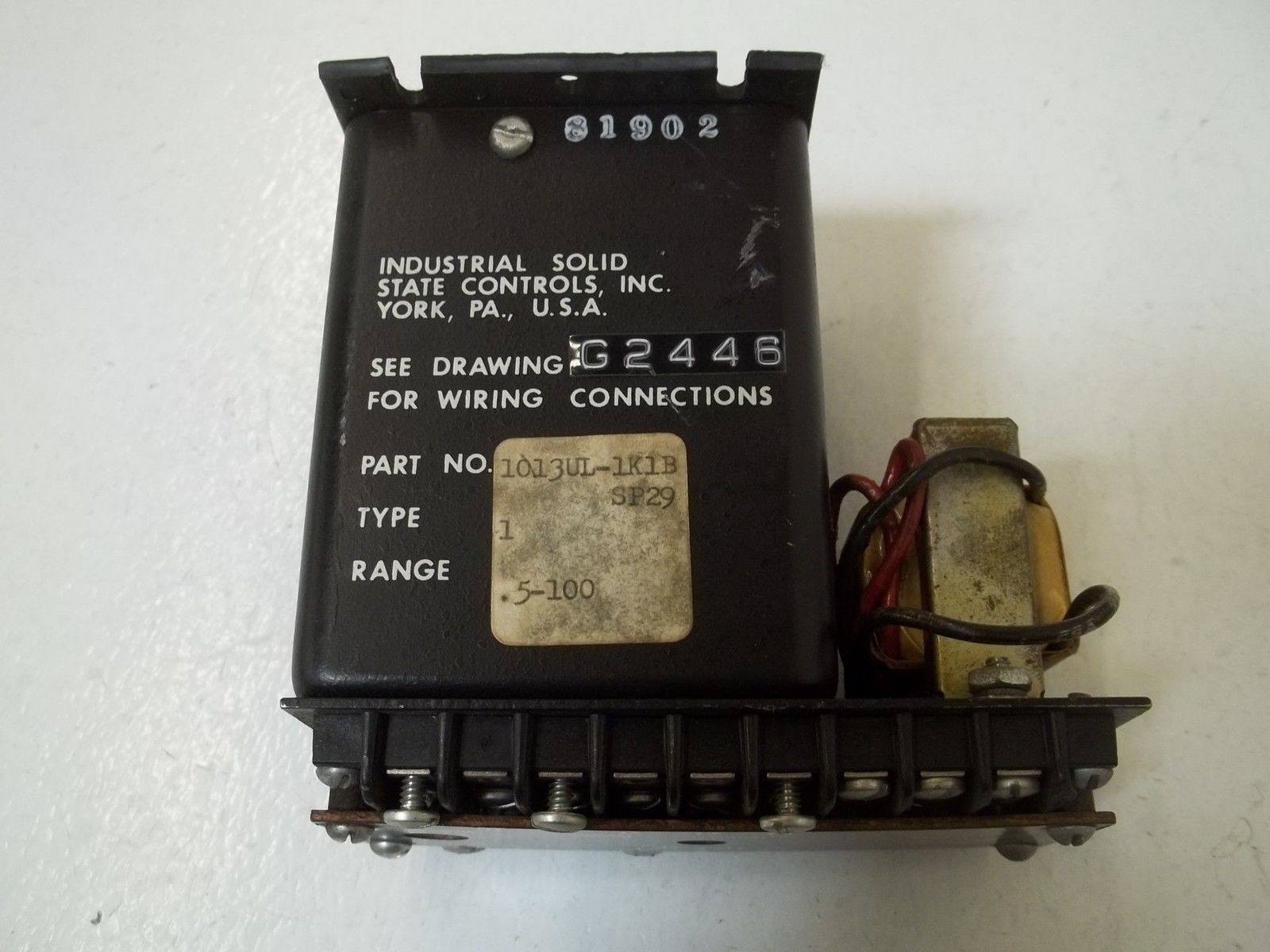 ISSC 1013UL-1K1BSP29 SOILD STATE TIMER UNMP