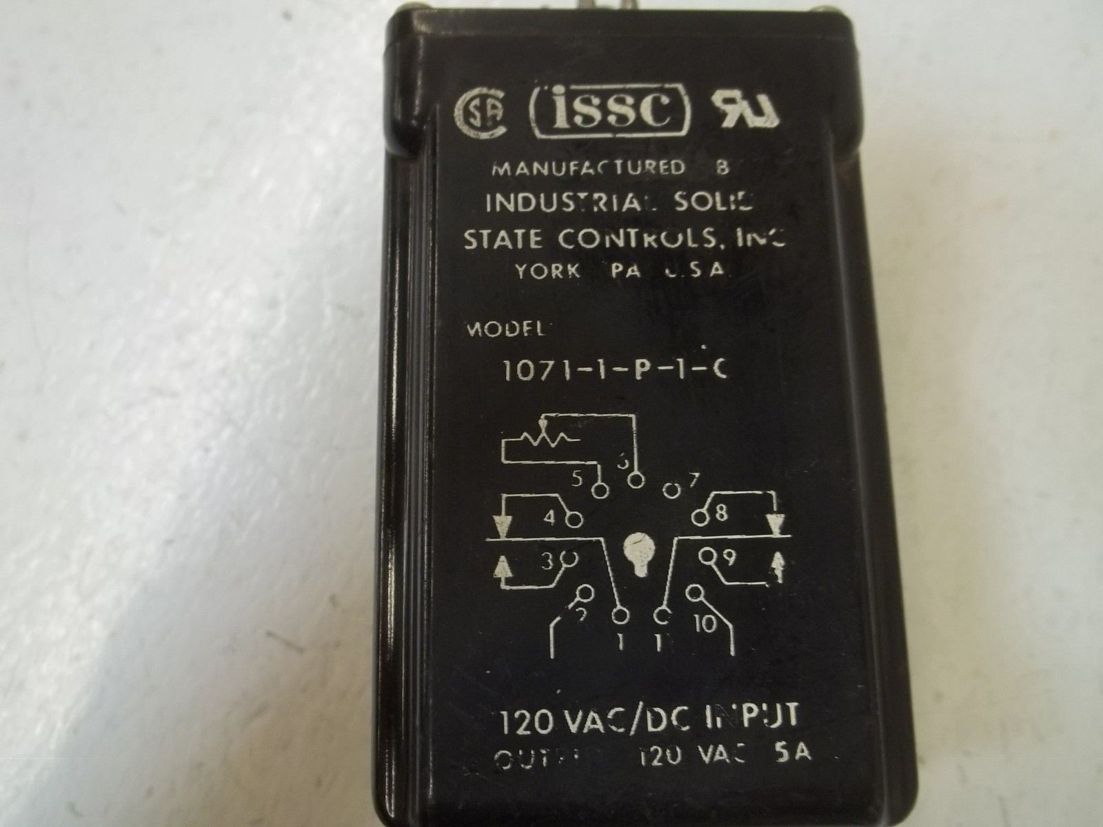 ISSC 1071-1-P-1-C RELAY UNMP