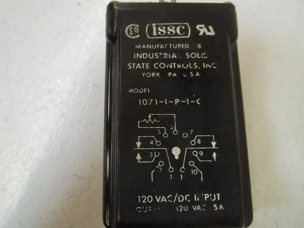 ISSC 1071-1-P-1-C RELAY UNMP