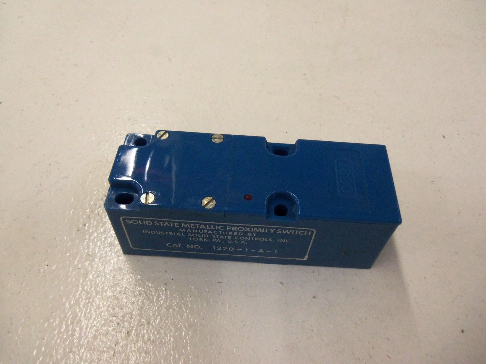 ISSC 1220-1-A-1 PROXIMITY SWITCH SOLID STATE METALLIC  NSMP