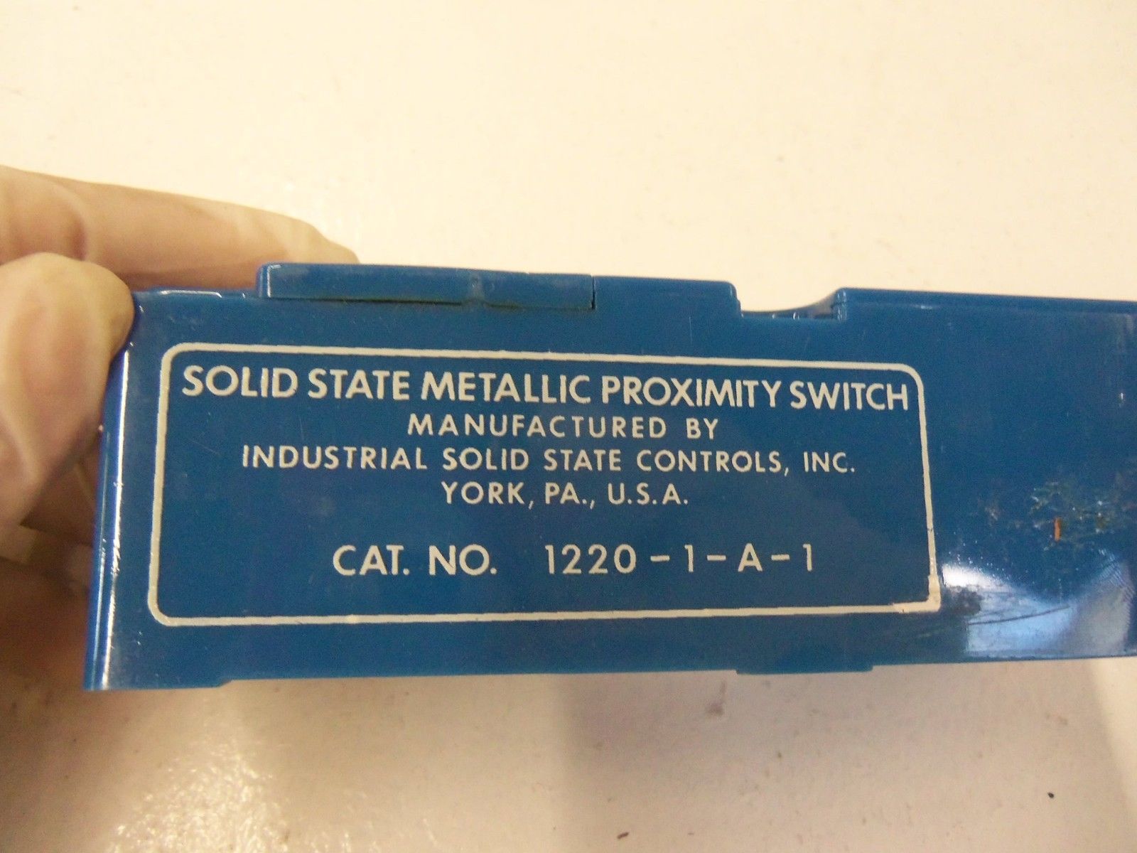 ISSC 1220-1-A-1 PROXIMITY SWITCH SOLID STATE METALLIC  NSMP
