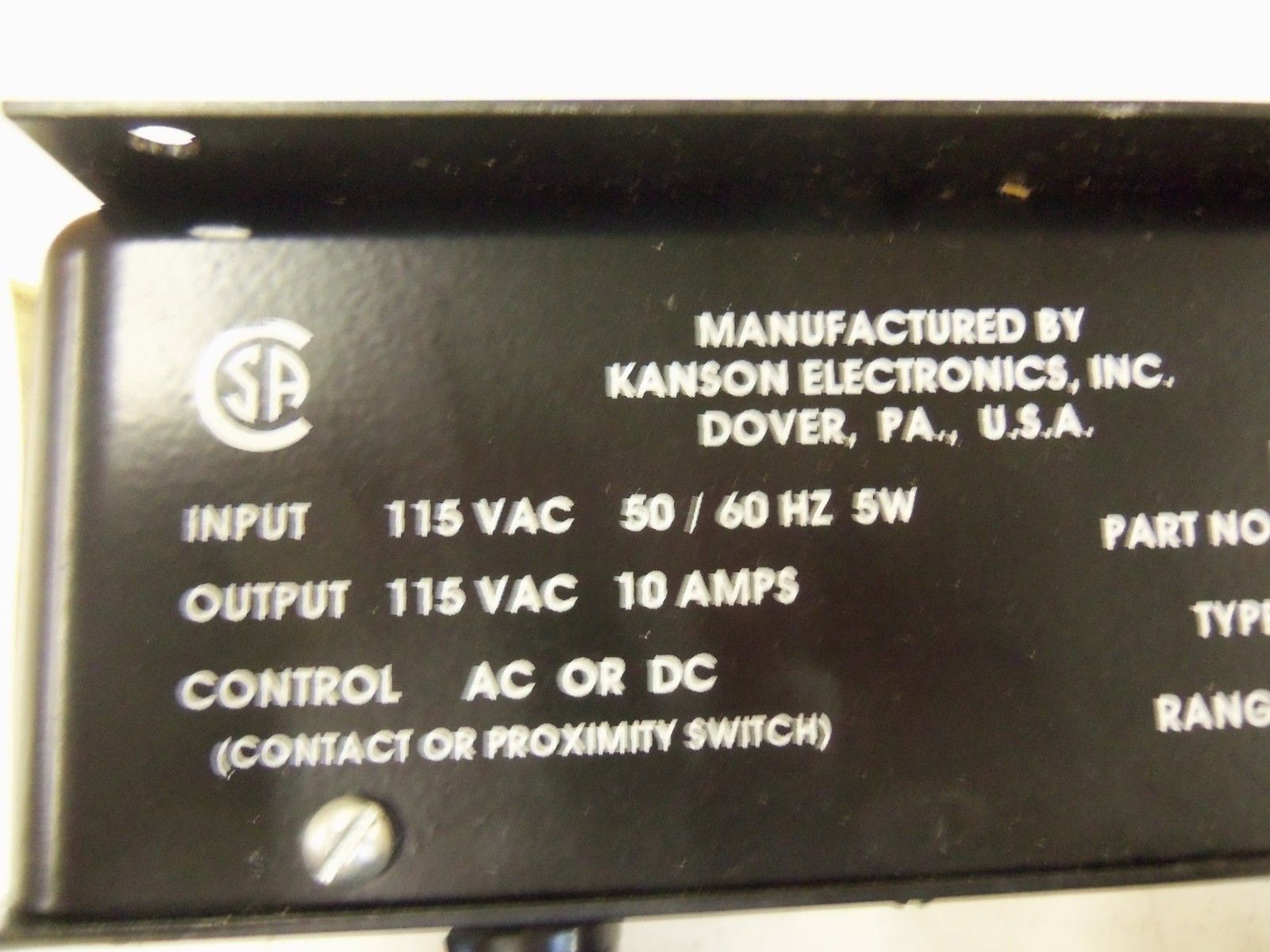 ISSC 1262-1-L-D-B MOTION DETECTOR *NEW NO BOX*