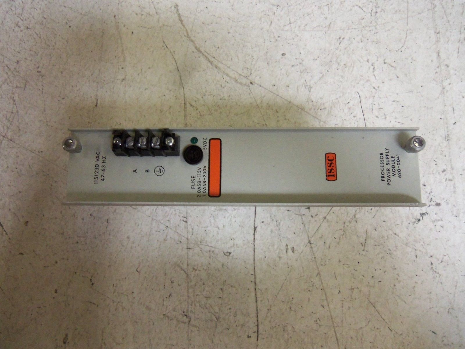 ISSC 620-0041 115/230VAC 2.0/1.0A UNMP