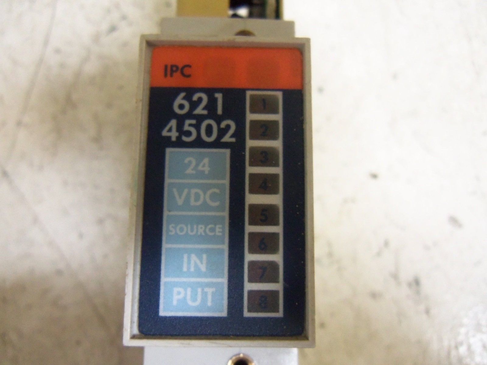 ISSC 621-4502 INPUT MODULE UNMP