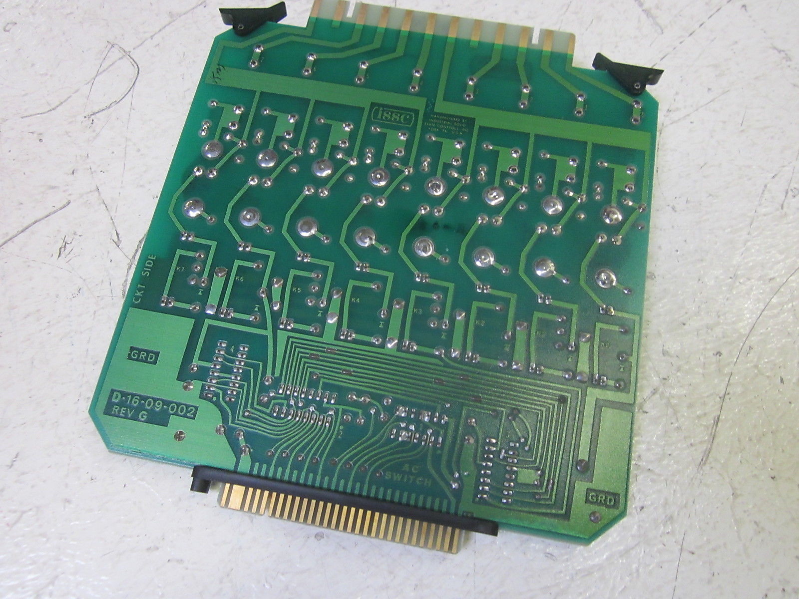 ISSC D-16-09-002 REV.G  RELAY BOARD UNMP