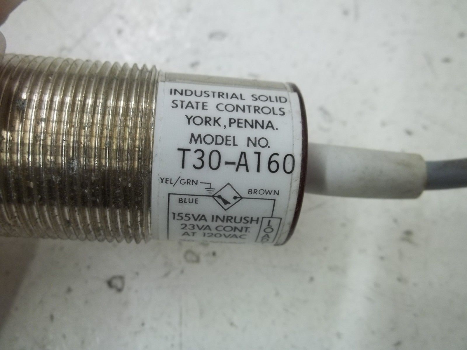 ISSC T30-A160 PROXIMITY SWITCH UNMP