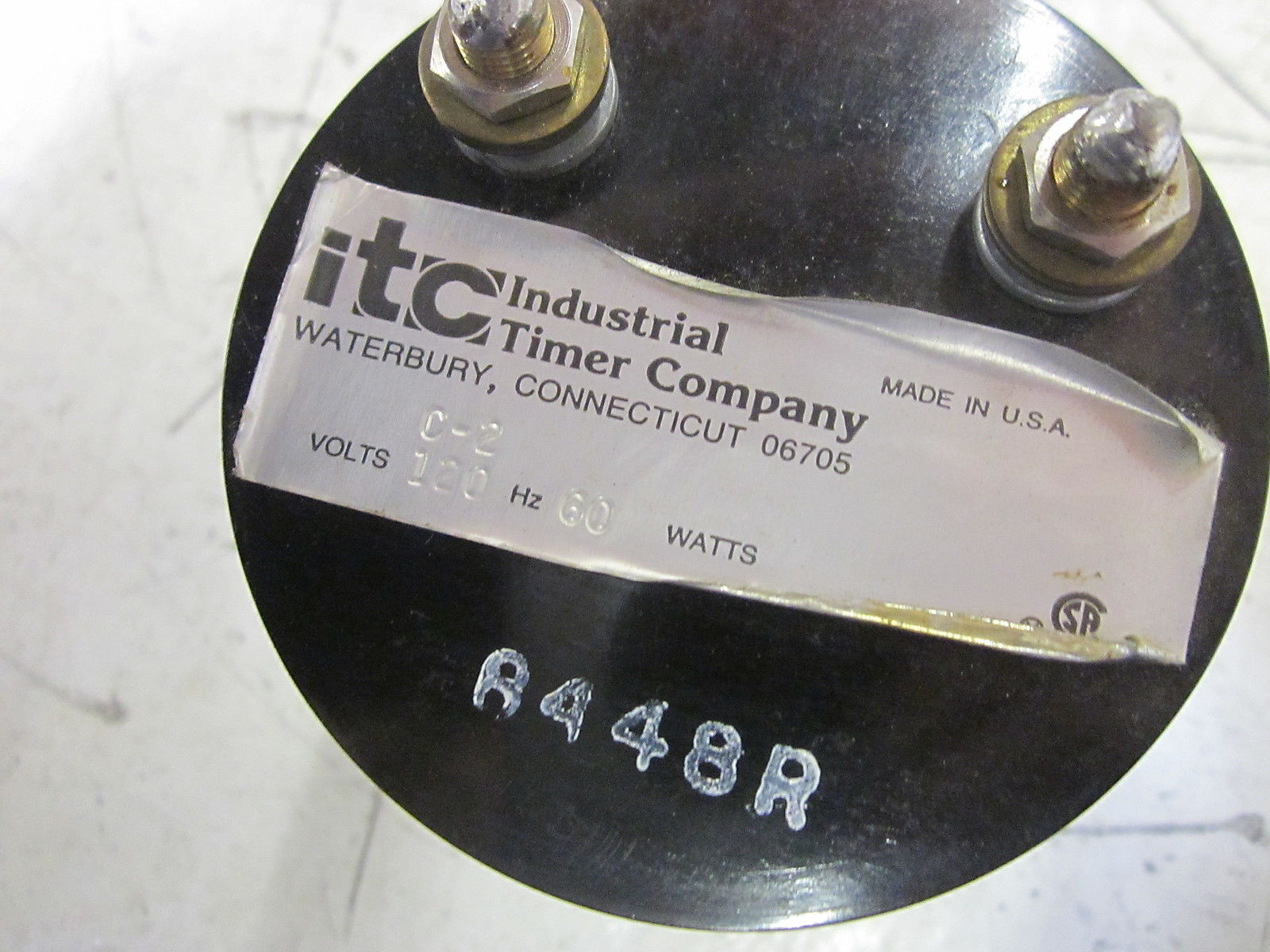 ITC CO. C-2 TIMER 120V UNMP
