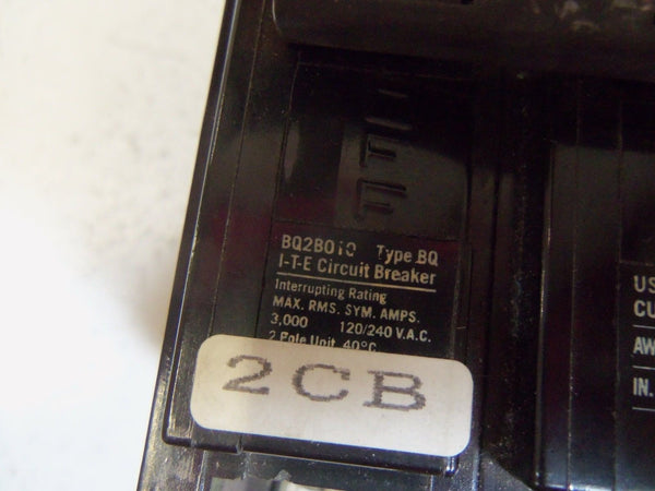 ITE CIRCUIT BREAKER BQ2B010 UNMP