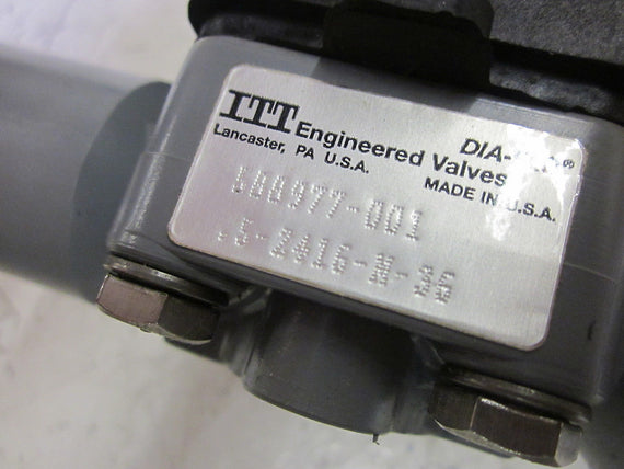 ITT 588977-001 VALVE *USED*