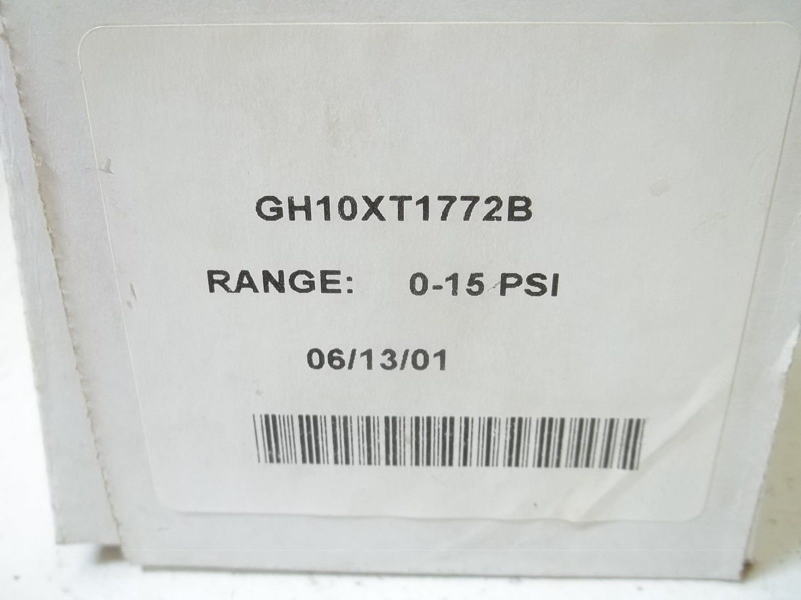 ITT GH10XT17772B REGULATOR 0-15 PSI NSMP