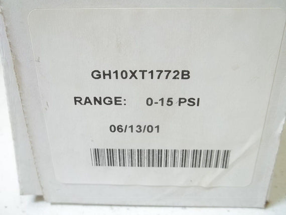 ITT GH10XT17772B REGULATOR 0-15 PSI *NEW IN BOX*
