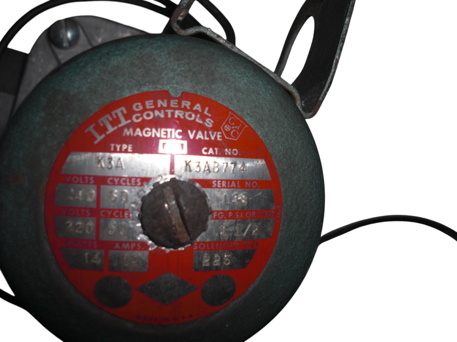 ITT K3AB774 MAGNETIC VALVE UNMP