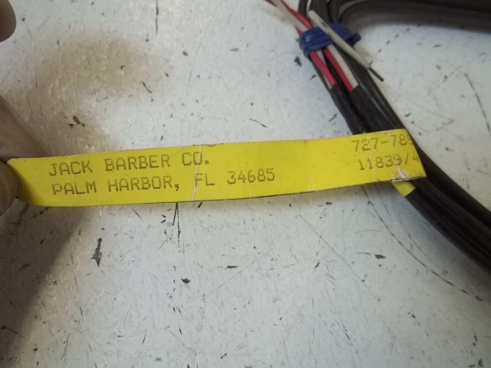 JACK BARBER CO. JJ48018U-00-15-23072-2 UNMP
