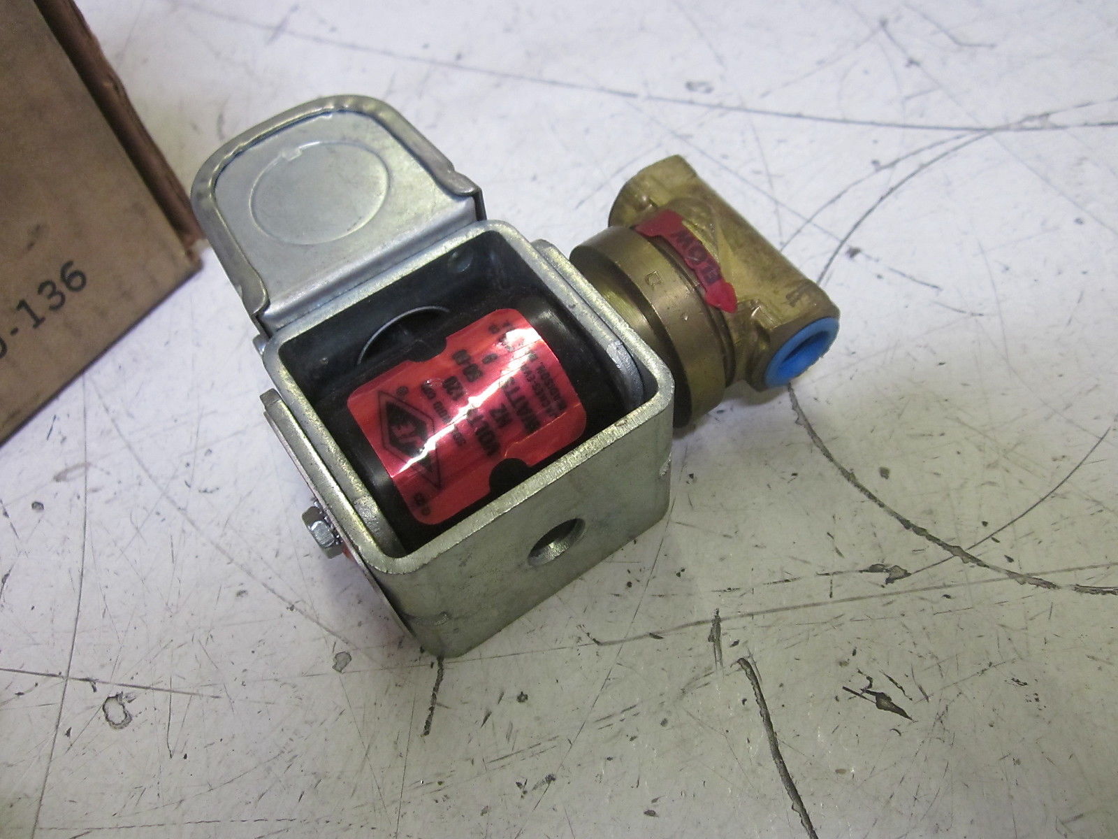 JACKES-EVANS CONTROLS GP2 SOLENOID VALVE 5/16" 1/4" 2.2GPM 5PSI NSMP