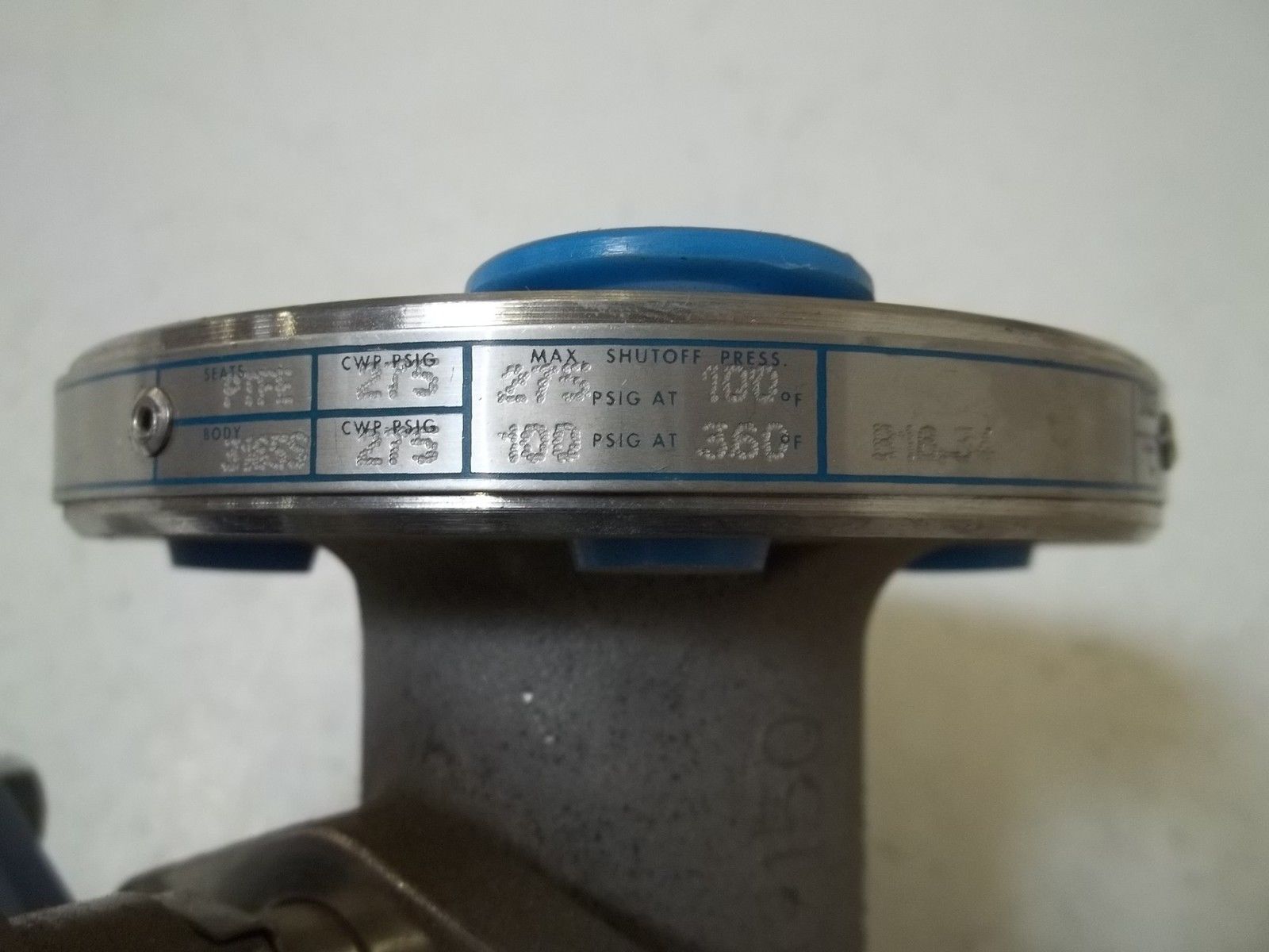 JAMESBURY 3/4" 6150313600TT VALVE UNMP