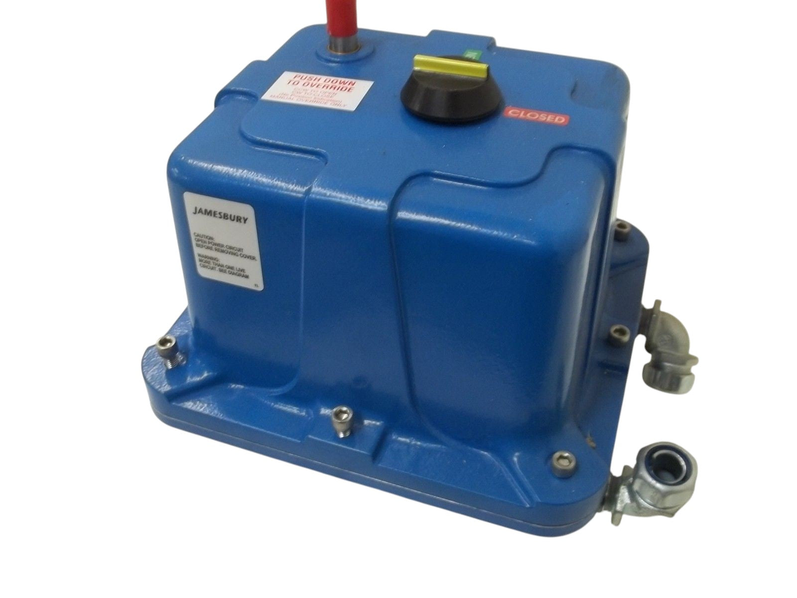 JAMESBURY ERV-125-01-Q-HR ACTUATOR VALVE UNMP