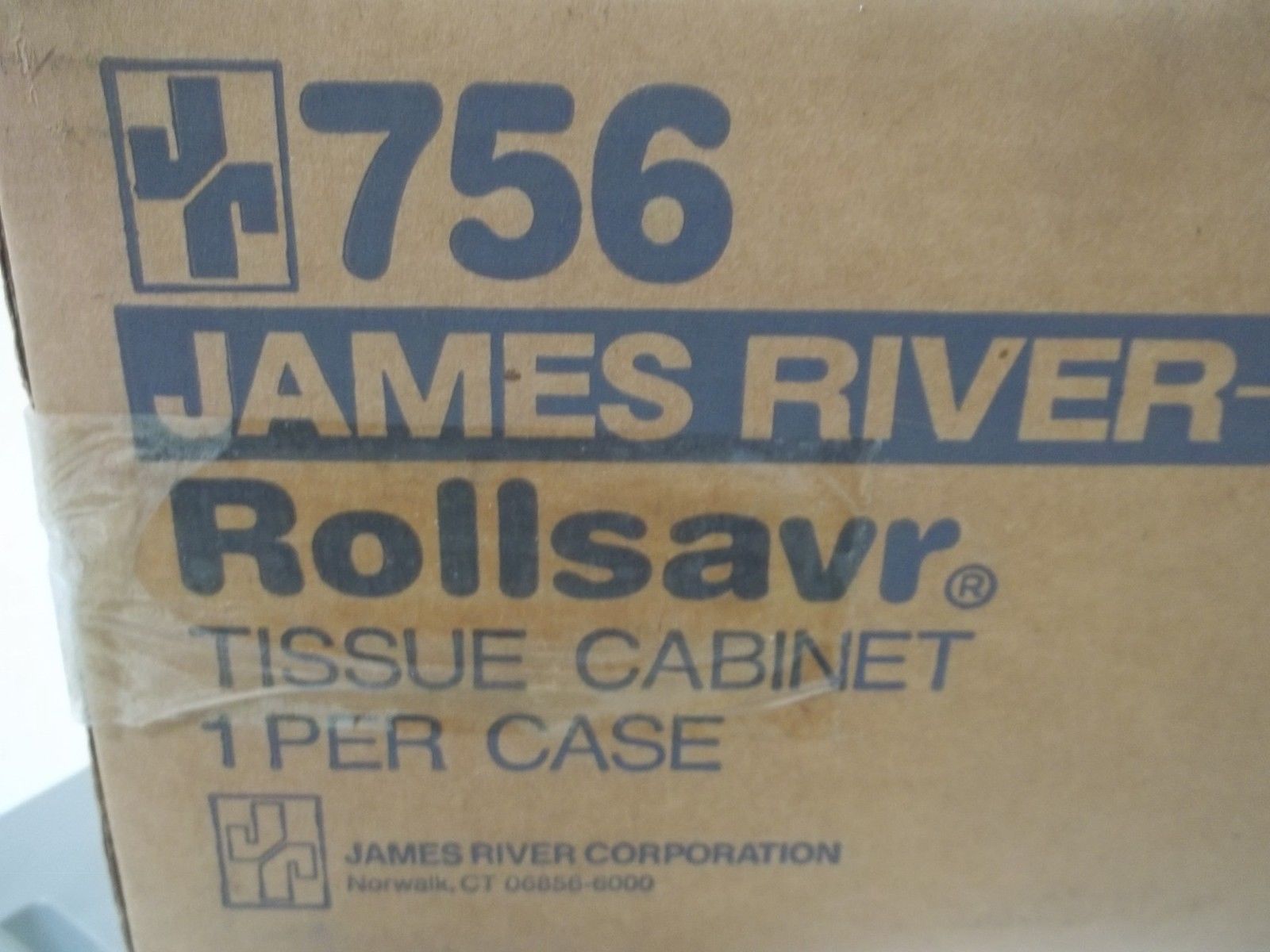 JAMES RIVER 756 TISSUE CABINET (AS PICTURED) NSMP