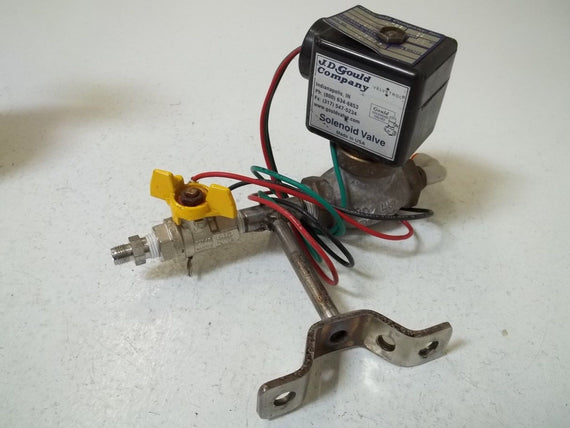 J.D GOULD COMPANY M4-3V SOLENOID VALVE
