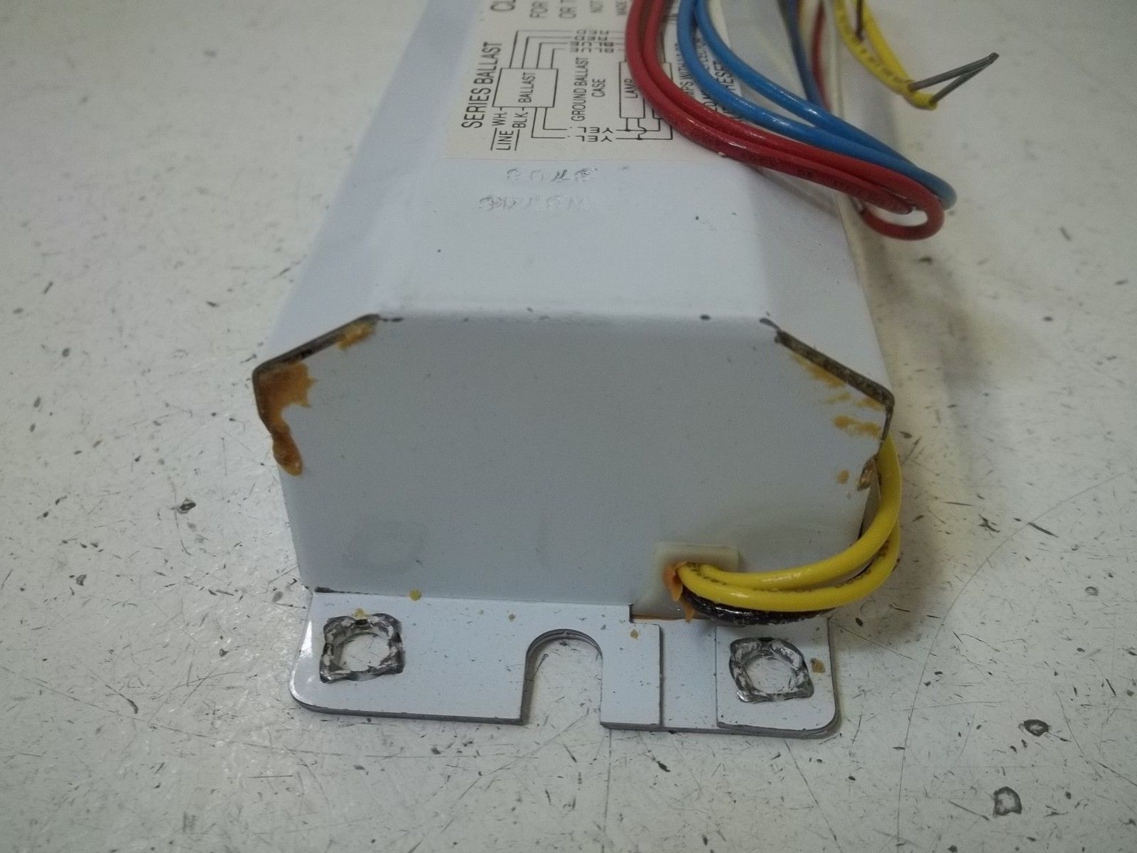 JEFFERSON ELECTRIC 300-3708-800 FLUORESCENT LAMP BALLAST 227V NSMP