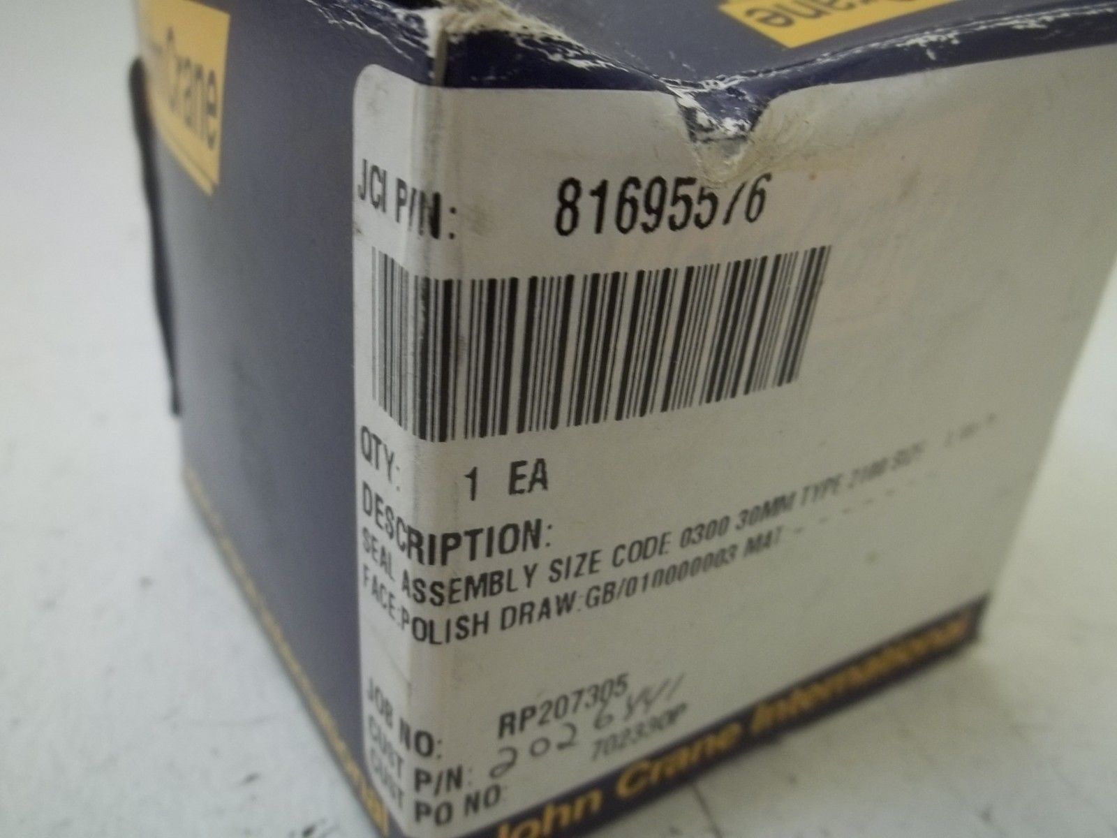 JOHN CRANE 81695576 SEAL ASSEMBLY NSMP
