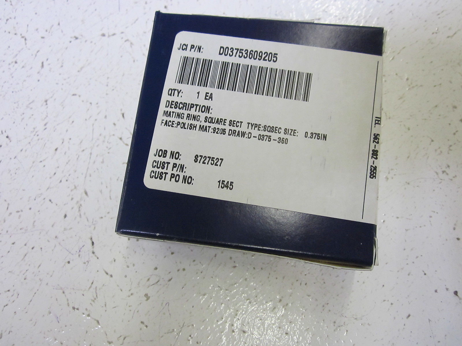 JOHN CRANE D03753609205 MATING RING NSMP