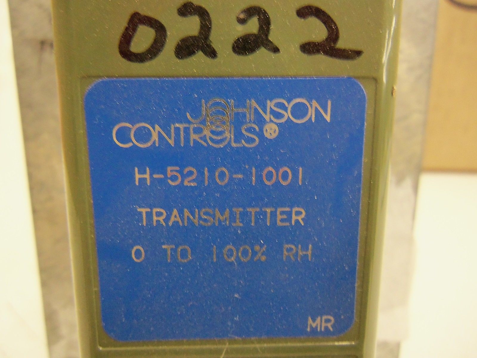 JOHNSON CONTROLS H-5210-1001 UNMP