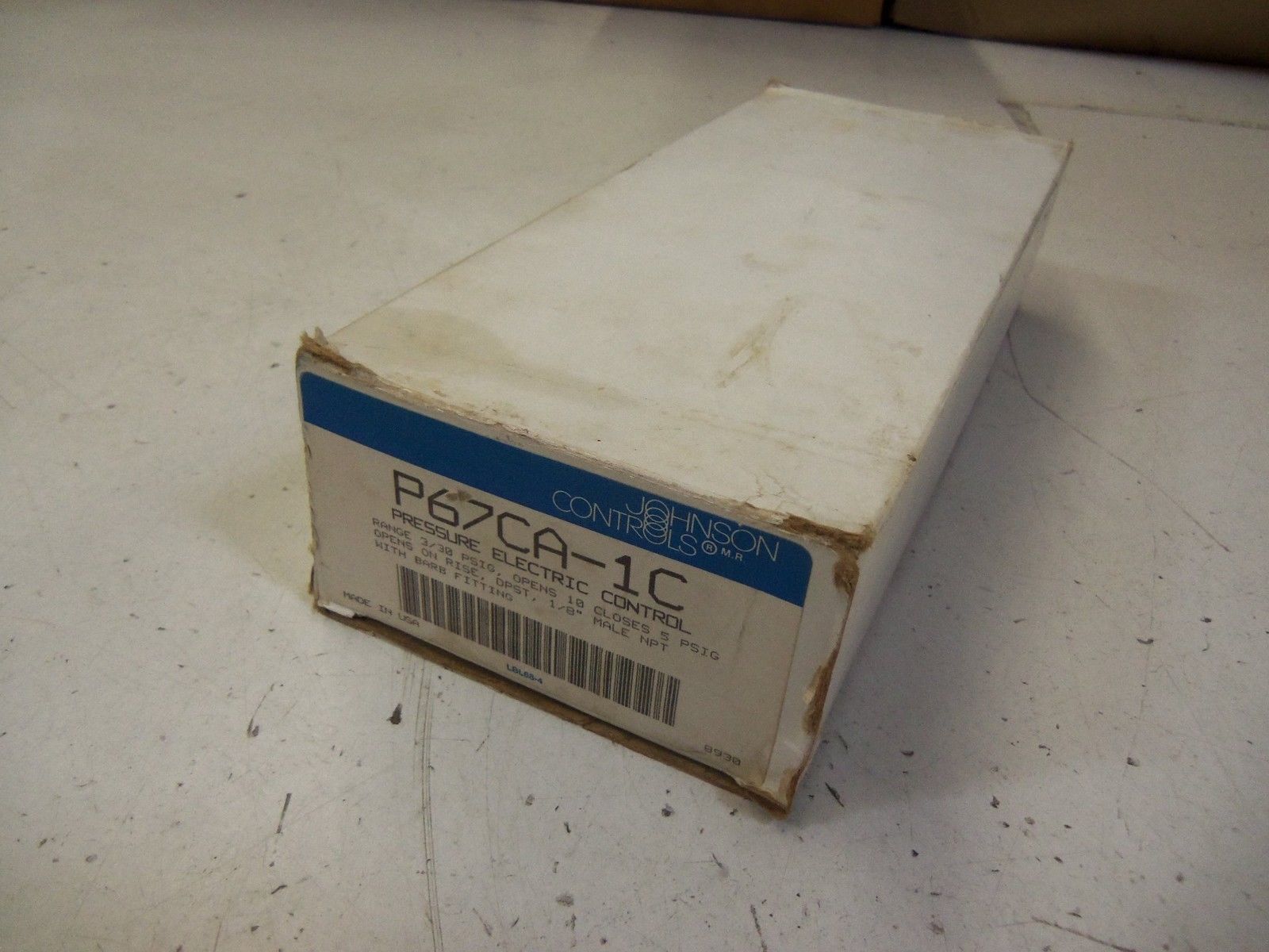 JOHNSON CONTROLS P67CA-1C NSMP