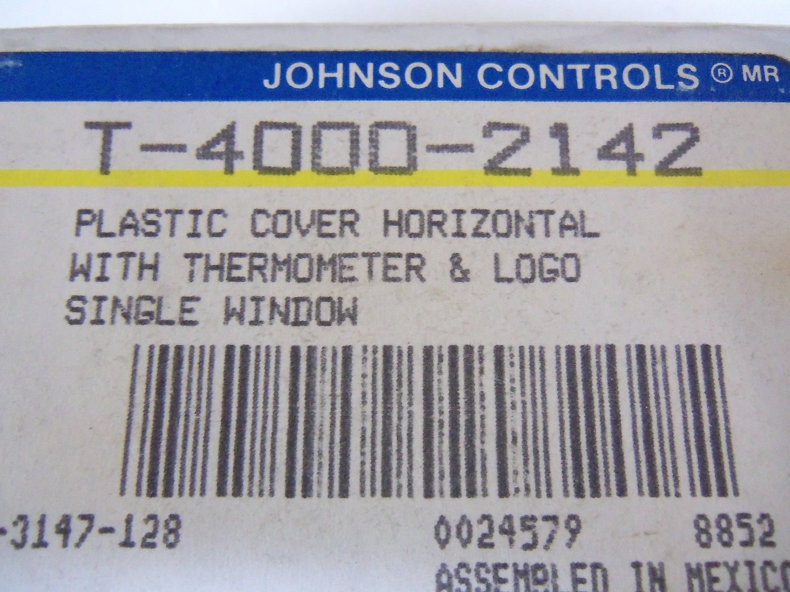 JOHNSON CONTROLS T-4000-2142 THERMOMETER COVER *NEW IN BOX*