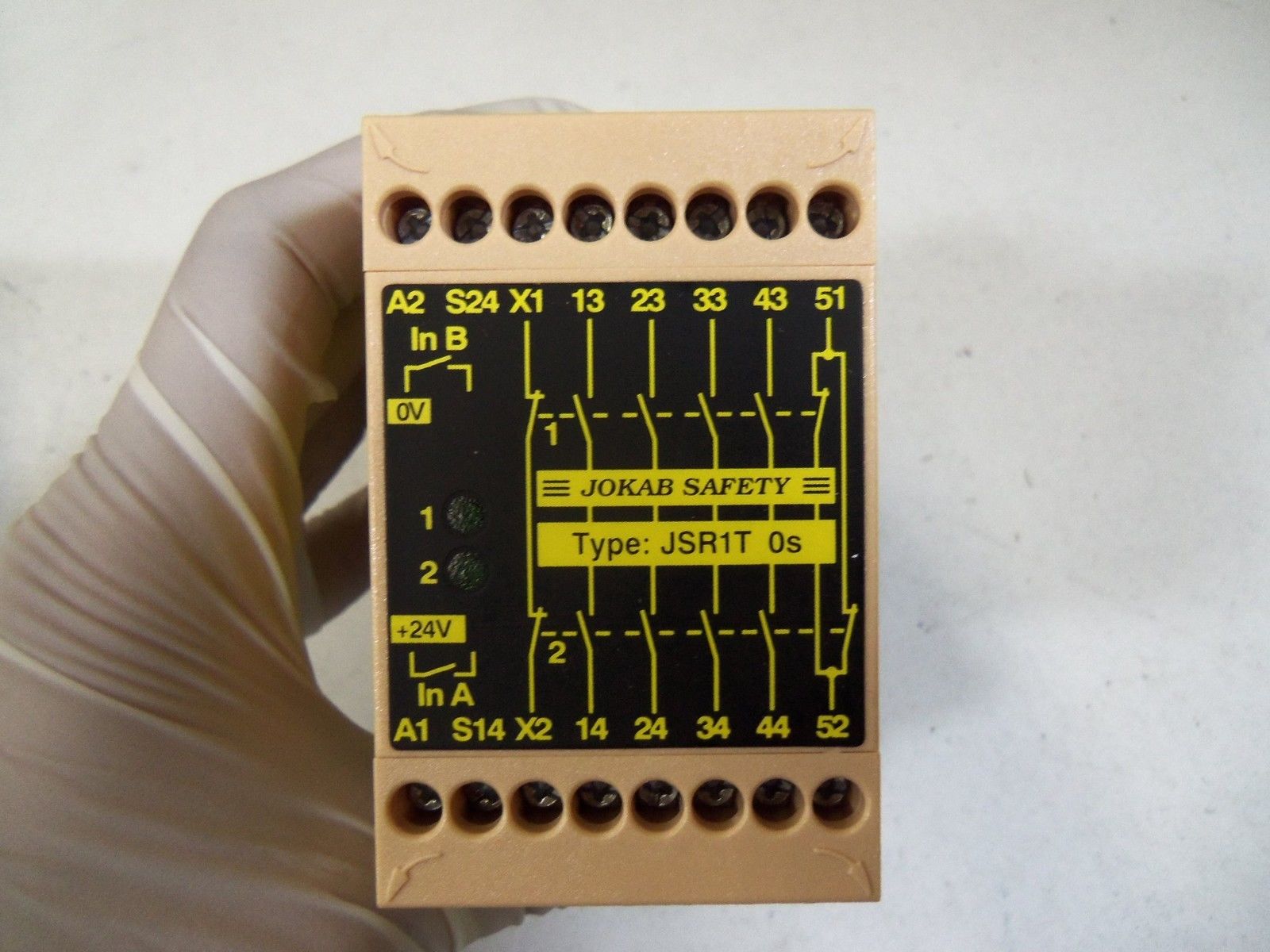 JOKAB JSR1T-0S SAFETY EXPANSION RELAY NSMP