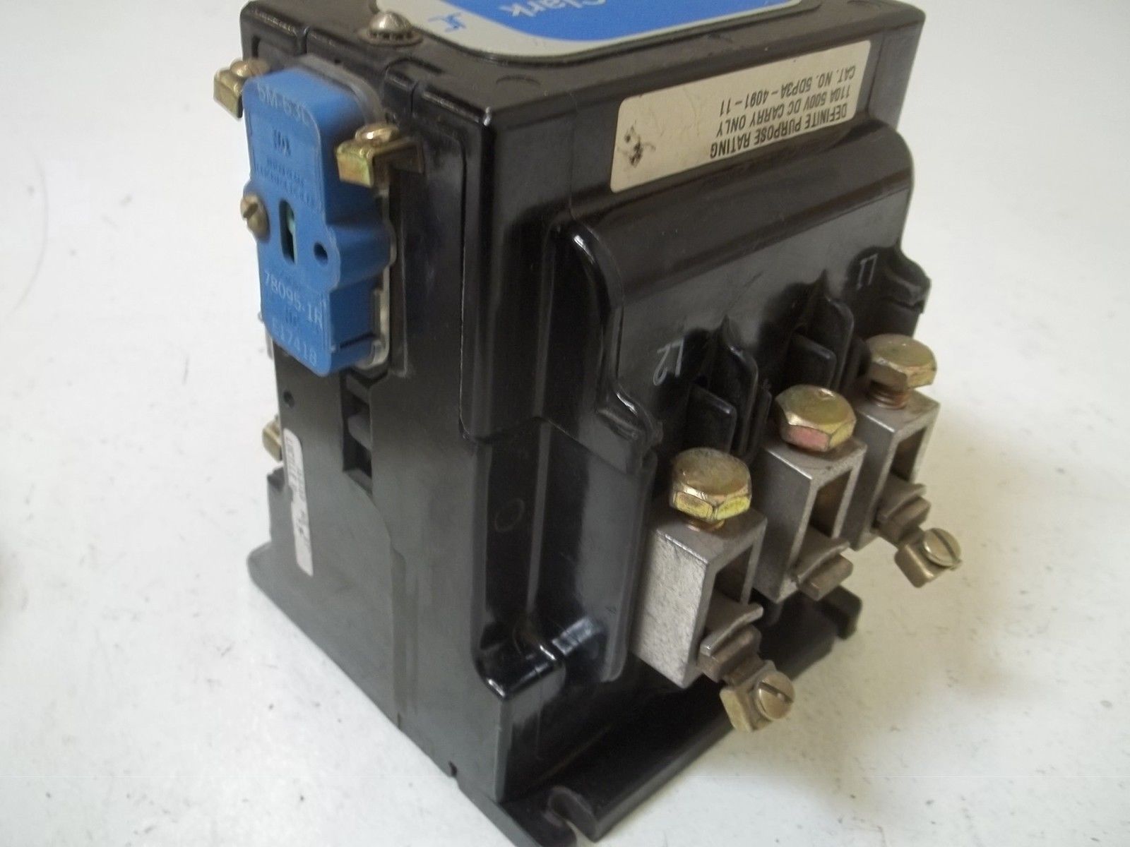 JOSLYN CLARK 5DP3A-4091-11 CONTACTOR UNMP