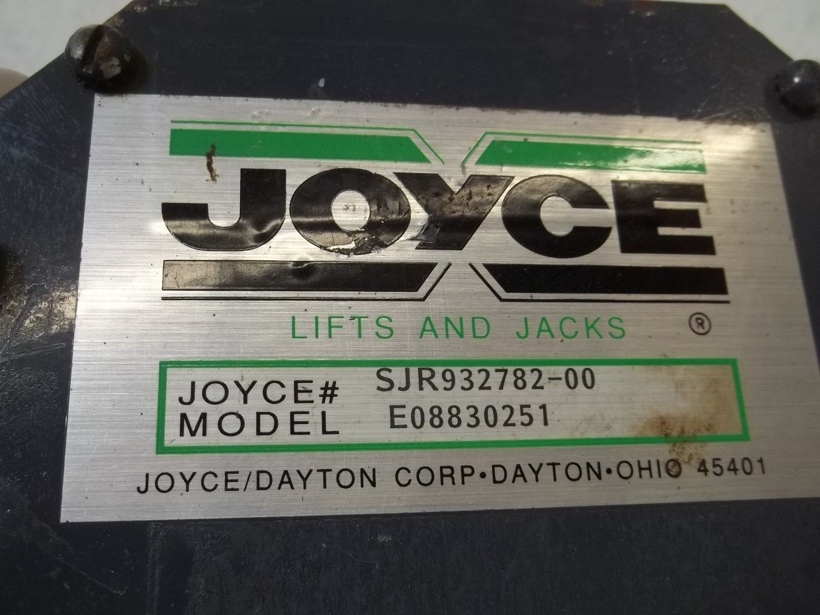 JOYCE E08830251 UNMP