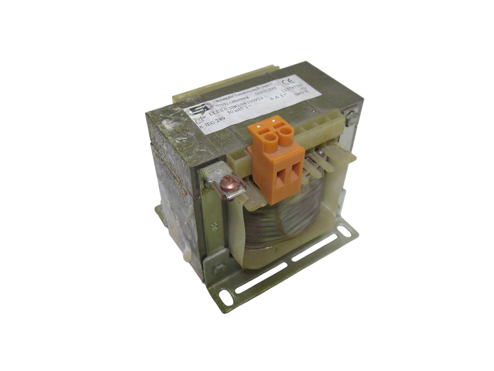 J. SCHNEIDER ELEKTROTECHNIK LLES 0.3BG-981009T4 TRANSFORMER UNMP