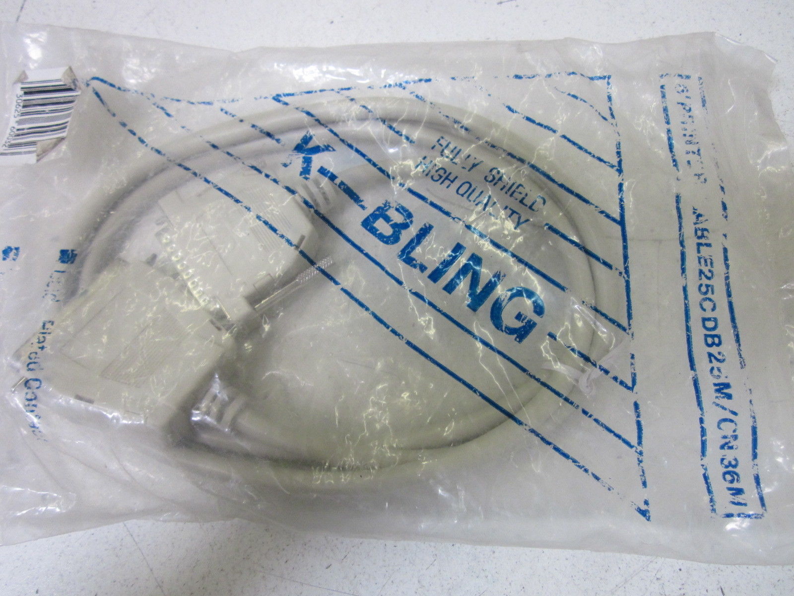 K-BLING 6' PRINTER CABLE 25CDB25M/CN26M NSMP