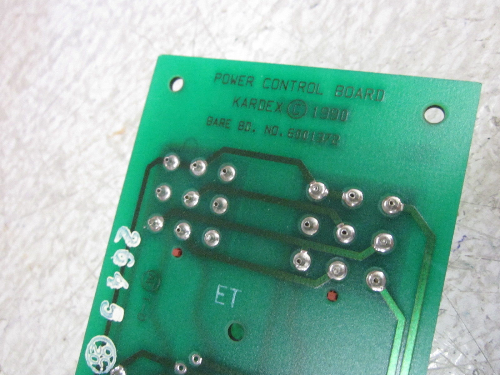 KARDEX 6001371-000 REV.A BOARD UNMP