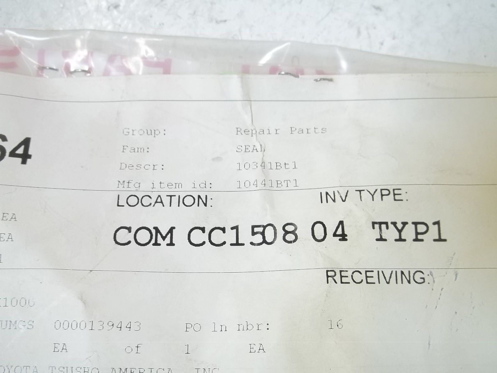 KAWASAKI 10441BT1 SEAL NSNP