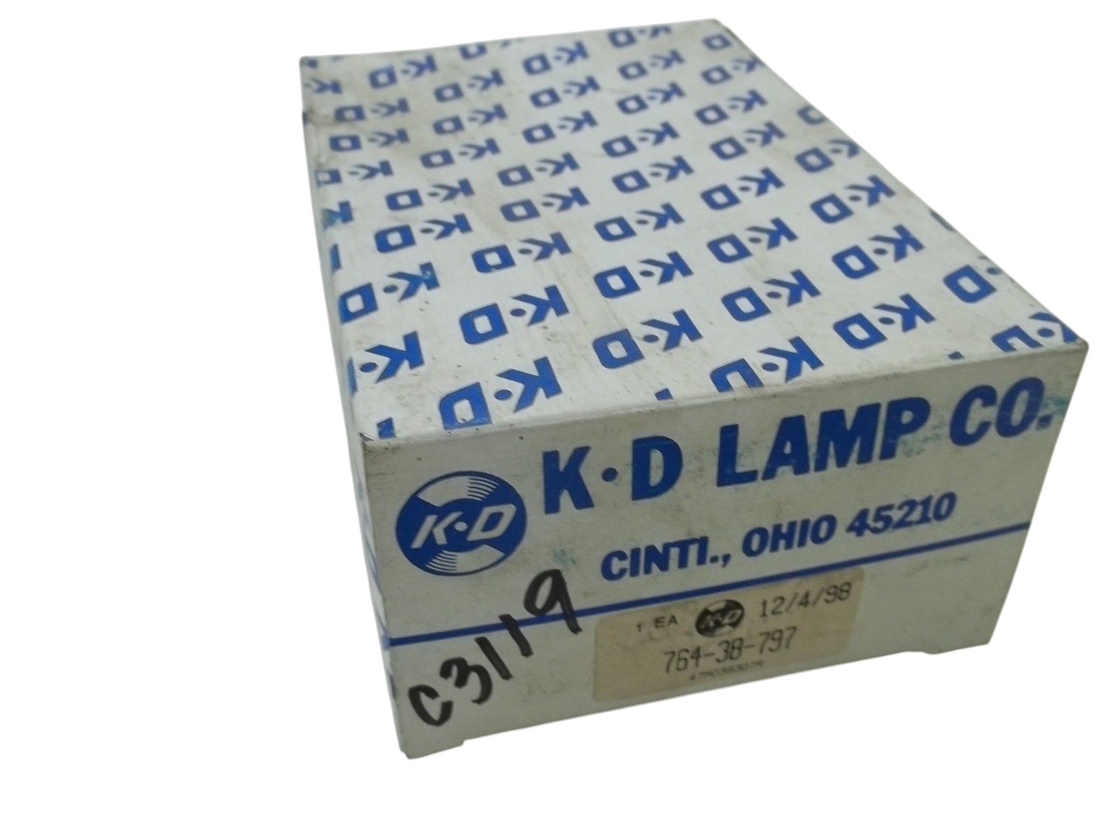 K.D LAMP CO. 764-38-797 NSMP