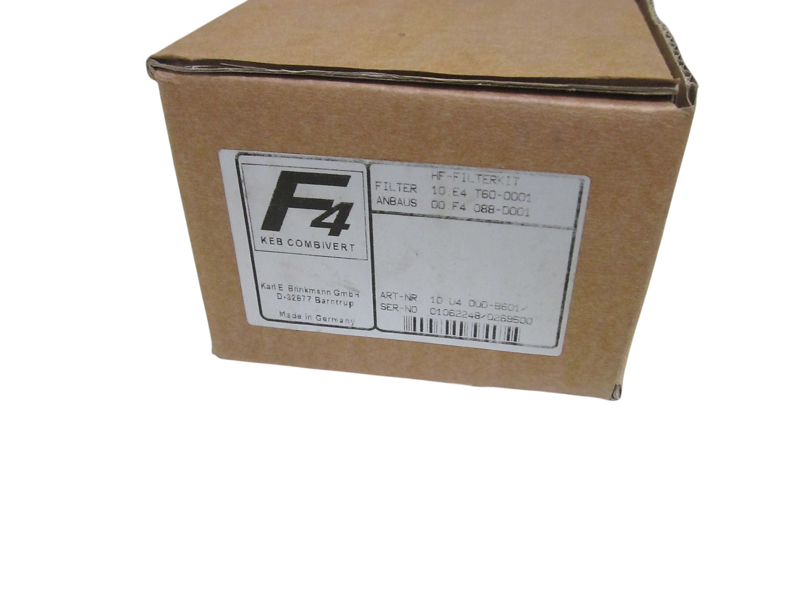 KEB 10.E4.T60-0001 HF-FILTER 30A 240VAC INVERTER NSMP