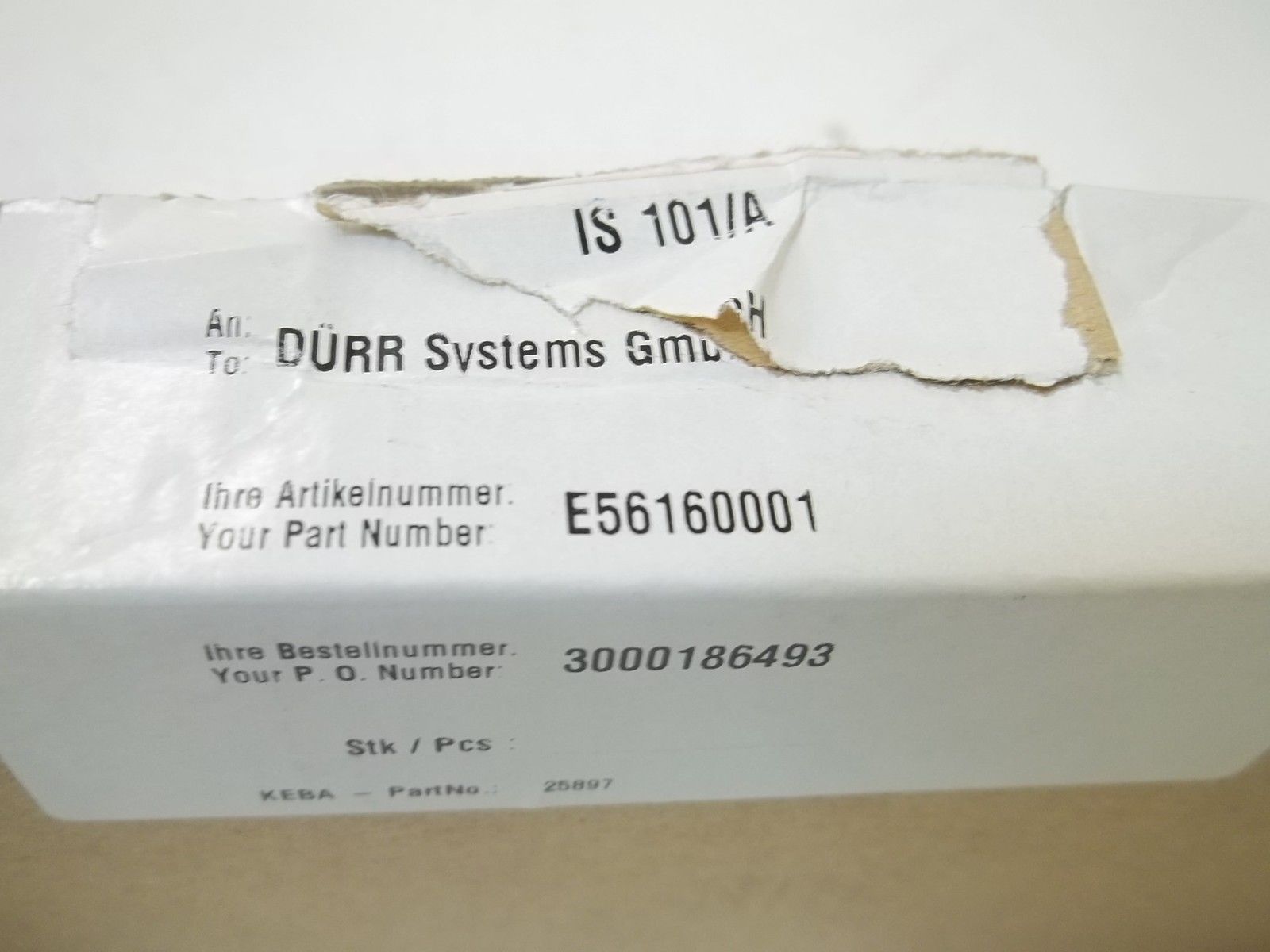 KEBA IS101/A BOARD UNMP